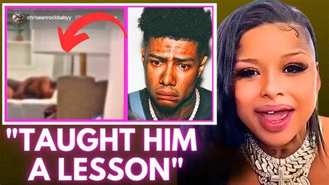 chrisean rock and blueface leaks|Blueface Allegedly Tried To Delete Chrisean Rock Sex Tape